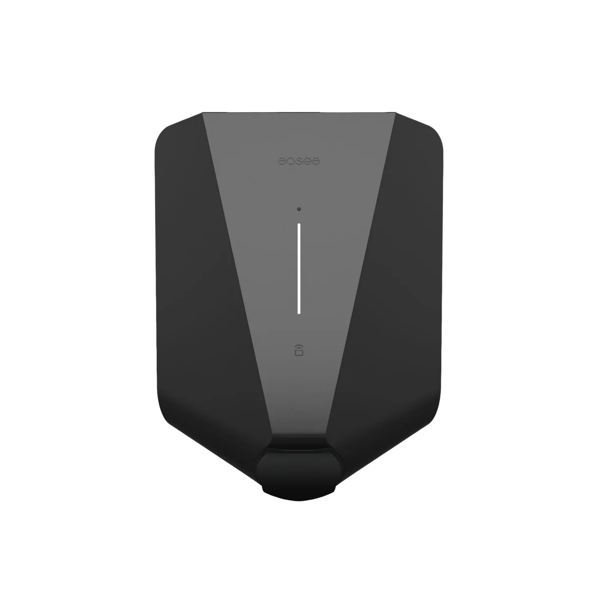 Easee Charge Up 22 kW laadpaal zwart vooraanzicht